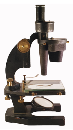 A close-up of a microscope
Description automatically generated