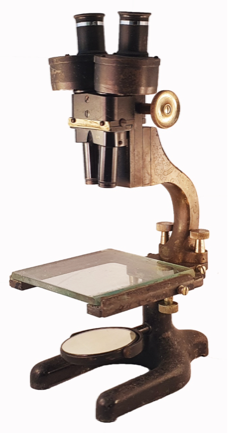 A close-up of a microscope
Description automatically generated
