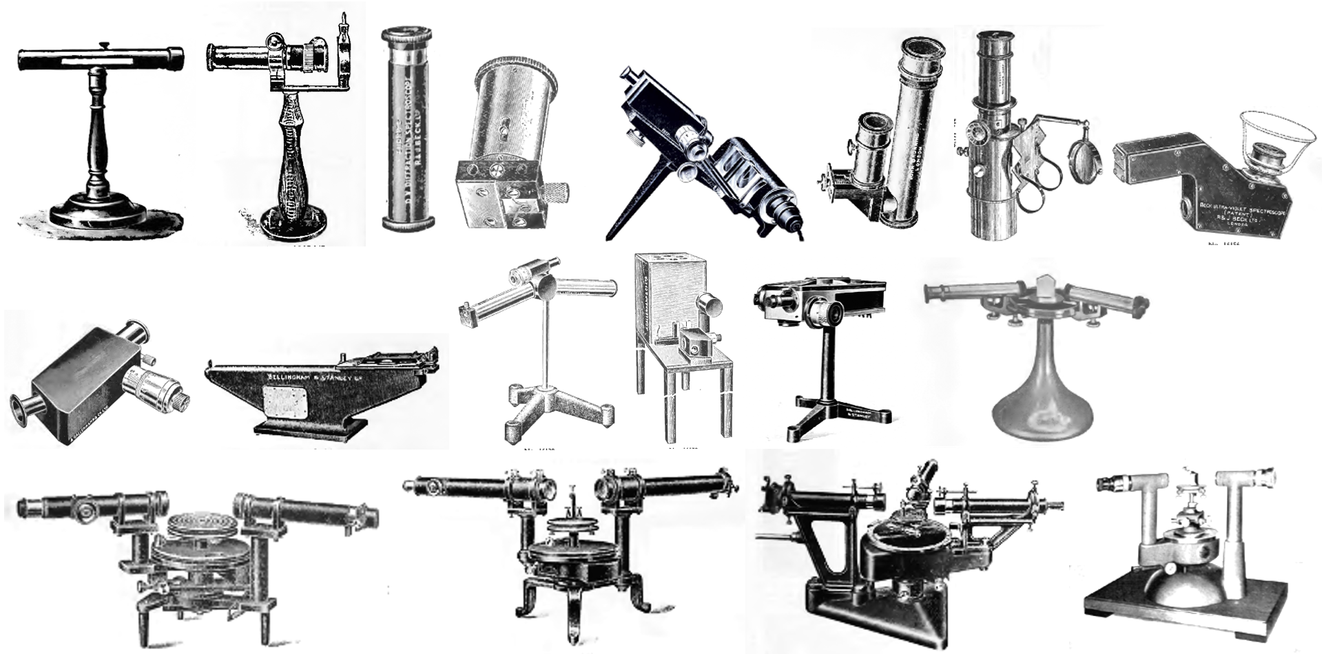 A collage of different types of machine partsDescription automatically ...