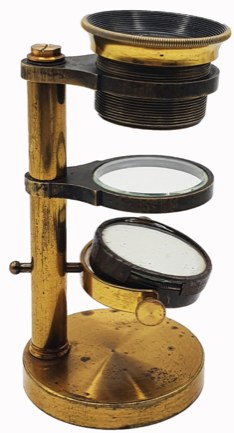 A close up of a magnifying glass
Description automatically generated